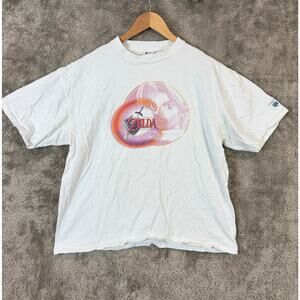 Vintage Legend of Zelda Single Stitch T Shirt Nintendo64 N64 Ocarina of Time XL